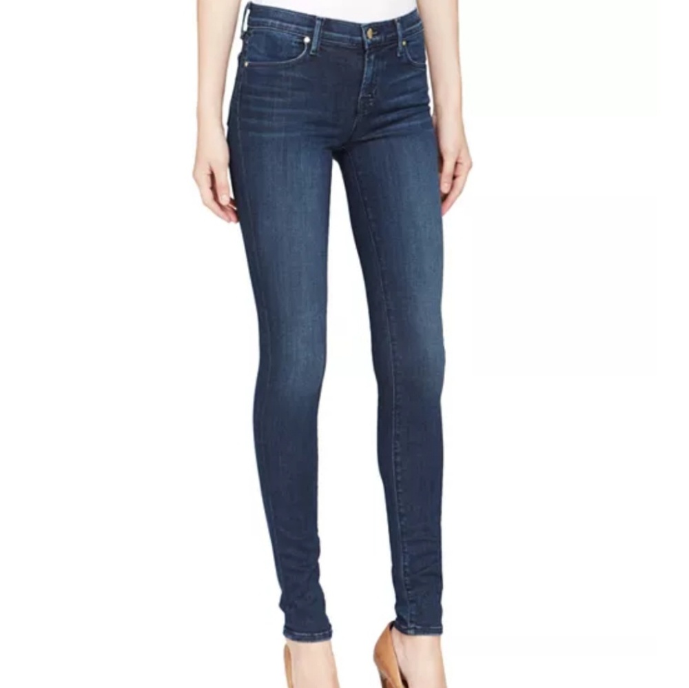 J Brand Mid Rise Super Skinny Roxbury Jeans